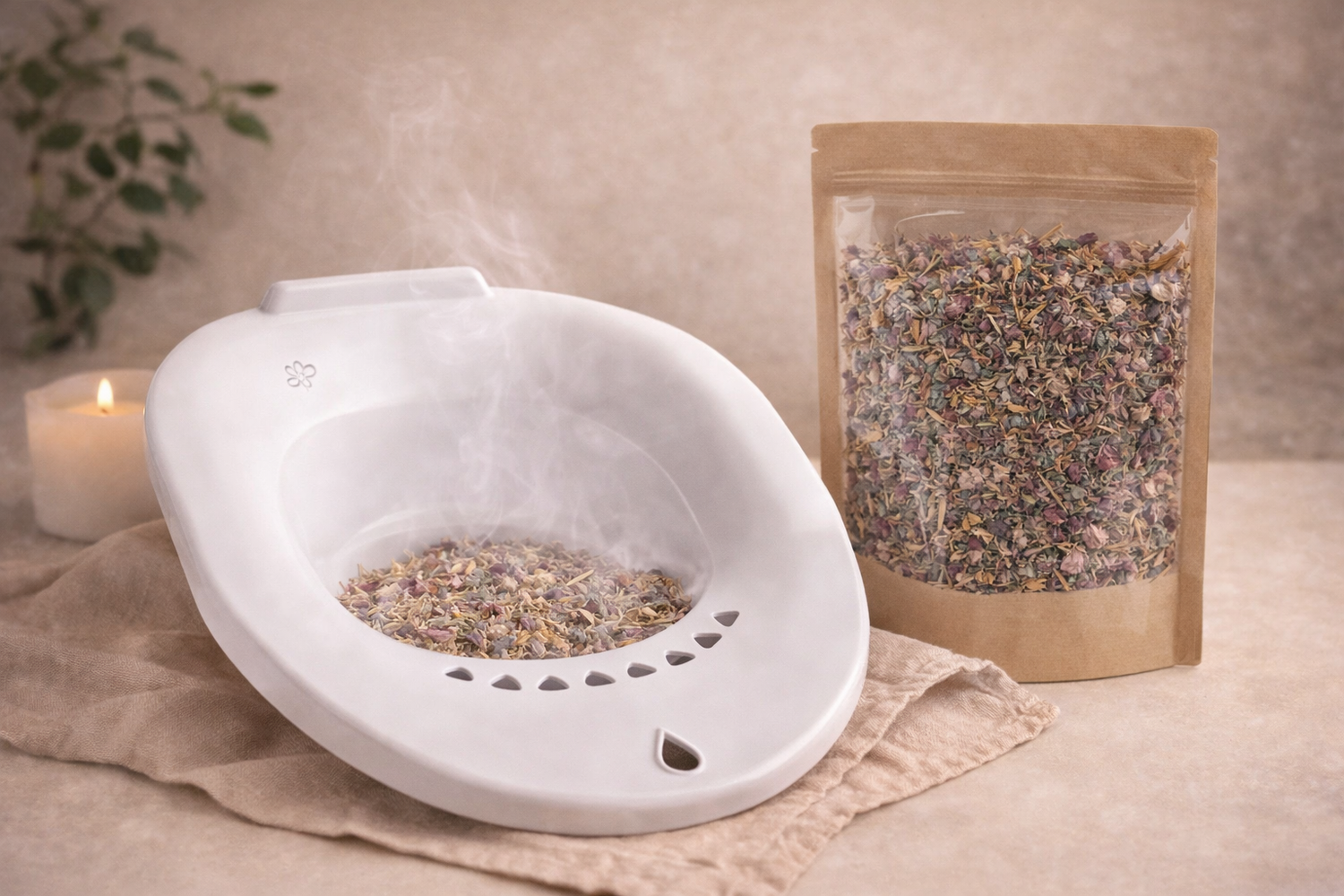 Herbal Steam Throne